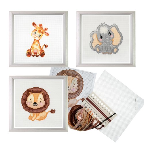 Trimits 3pk cross stitch kits - trimits,