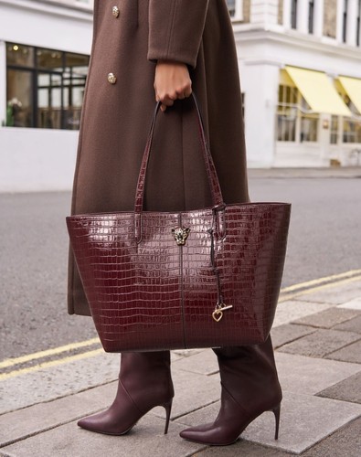 Lipsy burgundy mock croc - lipsy,