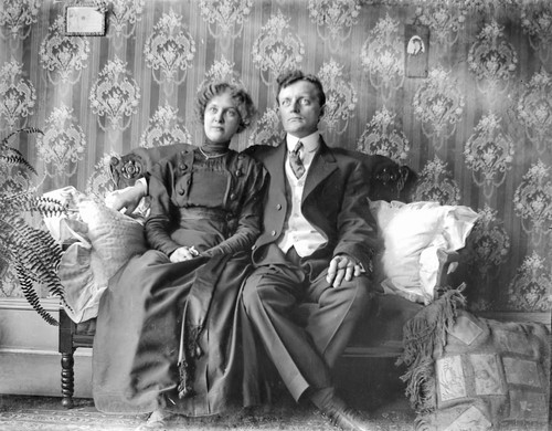 Antique glass photo negative - antique,