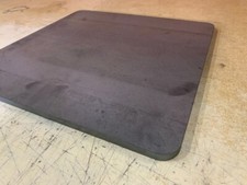 1/4" Steel Pizza Baking Plate