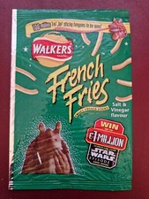 Star Wars Episode1 Salt & Vinegar Walkers French Fries Empty Crisp Packet B14650