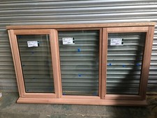 Double Glazed Windows Hardwood 1765mm x 1195mm 2 Side Openers Jeld Wen Window