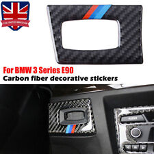 For BMW 3 Series E90 E92 2005-2012 Carbon Fiber Keyhole Cover Trim Accessories