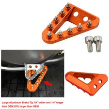FOR KTM LARGE REAR BRAKE PEDAL TIP END PLATE LEVER 2017-2021 SX SXF EXC TC FC FX