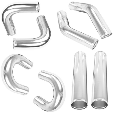 Universal polished alloy elbow - universal,