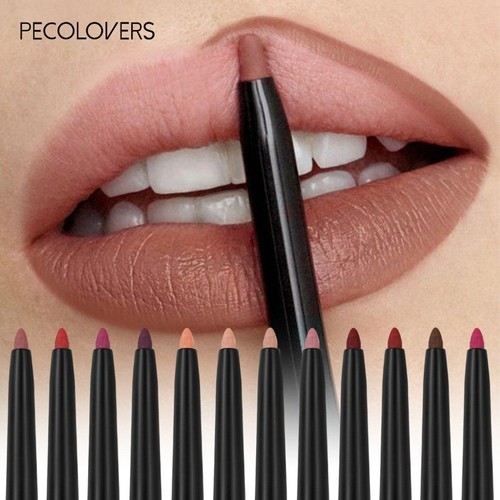 Matte lip liner pencil - lip,
