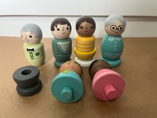 Mixed Bundle Lot of Wooden Peg