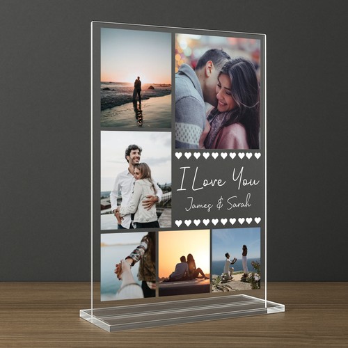 Personalised photo plaque for - personalised,