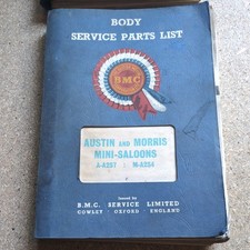 BMC body parts service parts