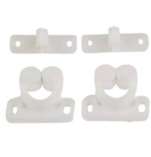 Latch Catch Door Roller 2 Pack ABS Plastic Cabinet Closet Door Drawer
