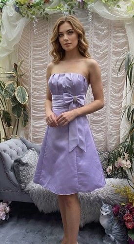 Ladies bespoke dress - ladies, satin