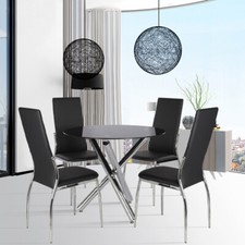 Black Cafe Table Dining Table