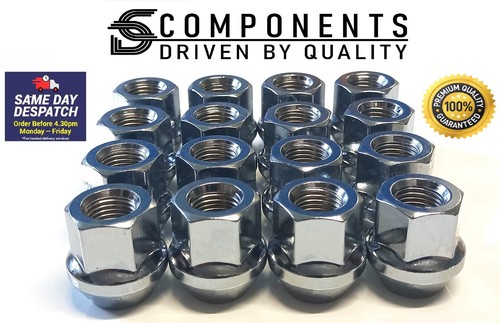 Silver open wheel nuts - x,