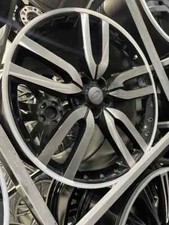 22"black pol alloy wheels