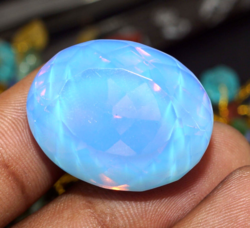 Natural blue opal - ct,