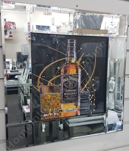Whiskey alcohol bottle