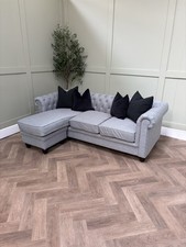 Grey chesterfield reversible - grey,