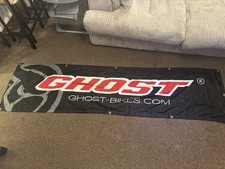 Ghost MTB Workshop Banner Flag Jump Bike Mountain Bike Shimano Giant Boardman