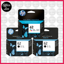 Original HP 62 Black x2 / 1x
