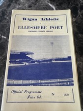 Wigan Athletic v Ellesmere