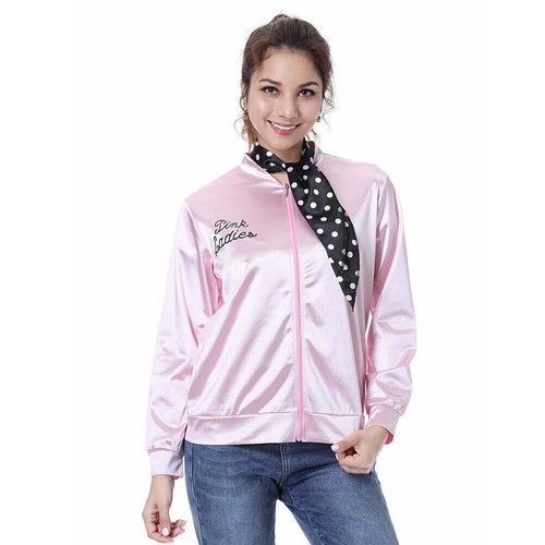 Grease pink ladies cosplay - pink,