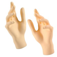 A Pair of Female Hands  Women Display Plastic Model, Skin Color, Left and Right
