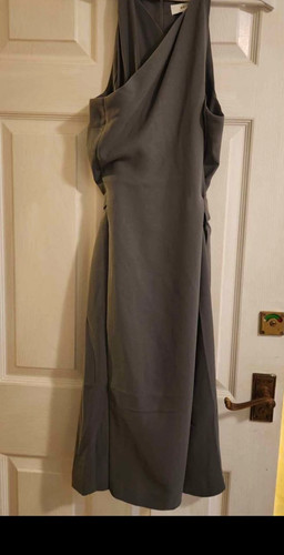Reiss grey wrap dress - wrap,