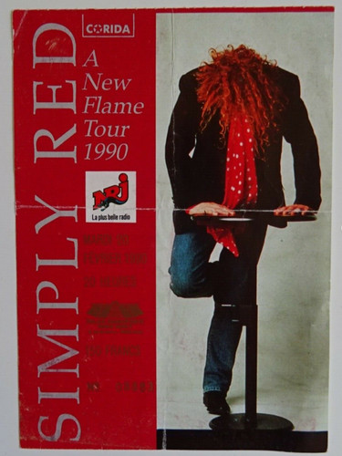 Simply red ticket stub paris - simply,