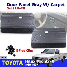 Door Panel Gray W/Carpet Fits