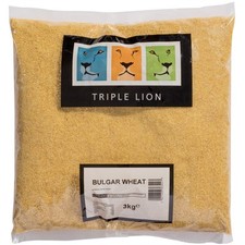 Triple Lion Bulgar Wheat | 4x3kg | Free Delivery