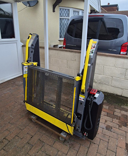 Electric disability ramp - ramp, for
