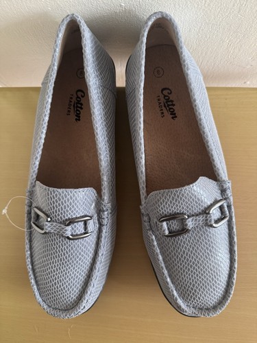 Cotton traders grey loafers - traders,