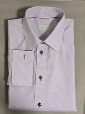 Eton Lilac Micro Stripe Shirt 15.5”/39 Classic Fit – NWOT – Premium Cotton