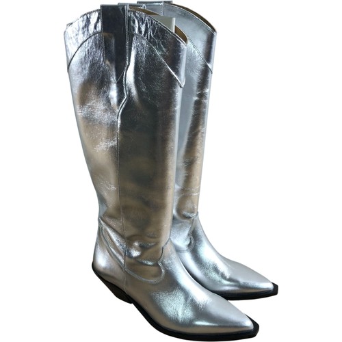 Uk6 women metallic - women's, leather