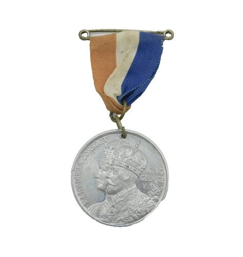 King george white metal - king,