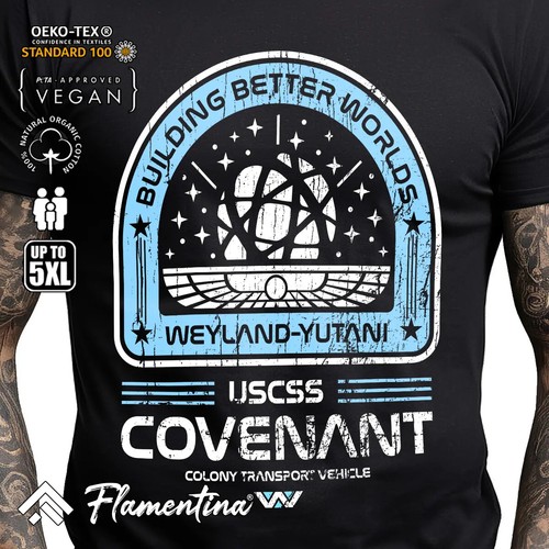 Covenant mens tshirt space - covenant,