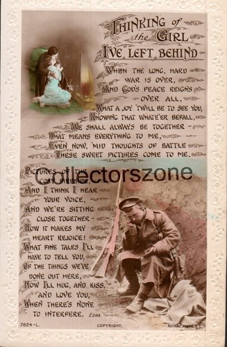 Ww1 wwi thinking the girl - ww1, of