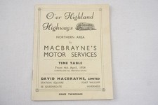 1954 david macbrayne - 1954,