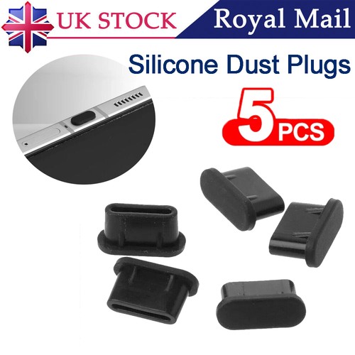 5pcs silicone dust plugs - 5pcs,