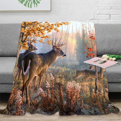 Autumn animal elk printing - 3d,
