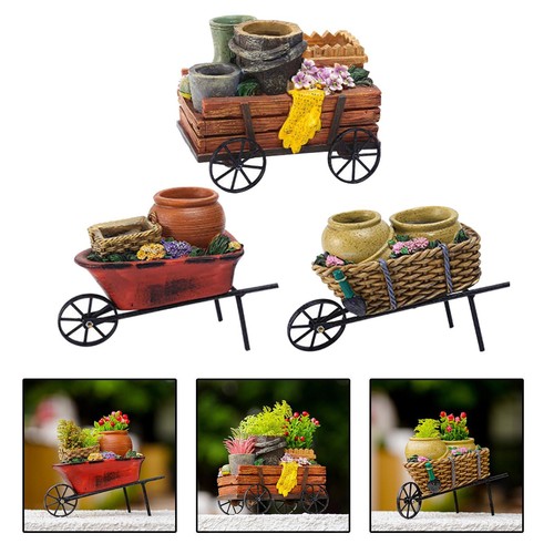 Cart flower pot flowerpot - flower,