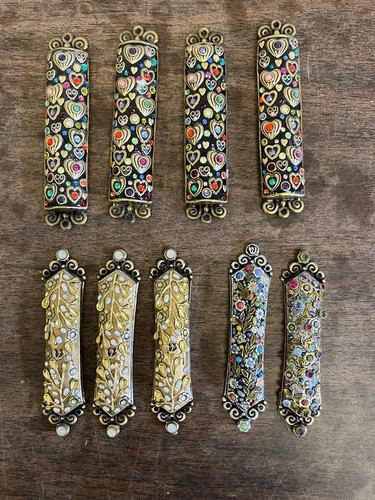 Lot mezuzah cases - lot,