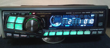 ALPINE CDA-7893R radio,cd/mp3 player,3 preout,out changer,aux,equalizer,mx,time