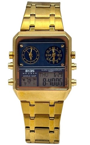 London gold and black face - black,