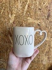 Rae Dunn White XOXO Heart Handle Mug Valentines Day Tj Tk Maxx