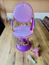 Our Generation Salon Chair And Accessories