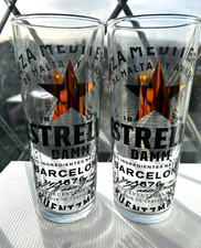 Estrella Pint Glasses x 2