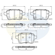Brake Pads Set For Vauxhall