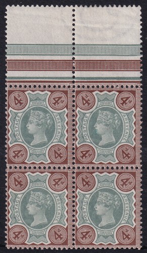 1887 jubilee sg205a green - jubilee,