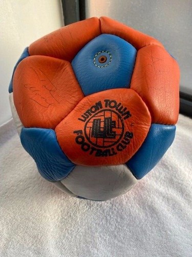 Luton town signed ball - luton,